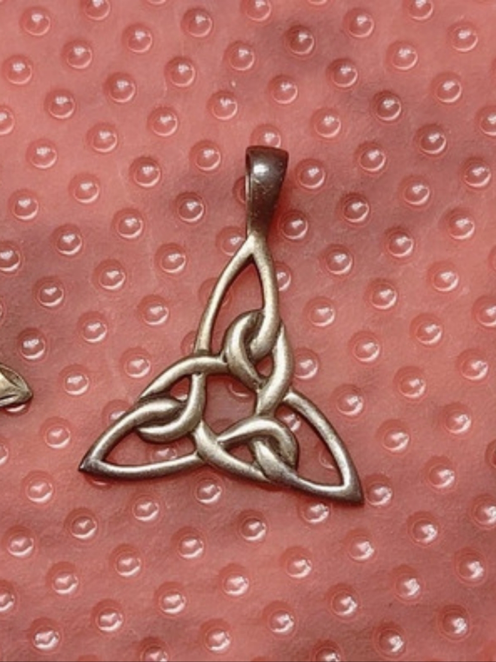 3 Silver Charms-Celtic Knot, Angel,Whale Tail